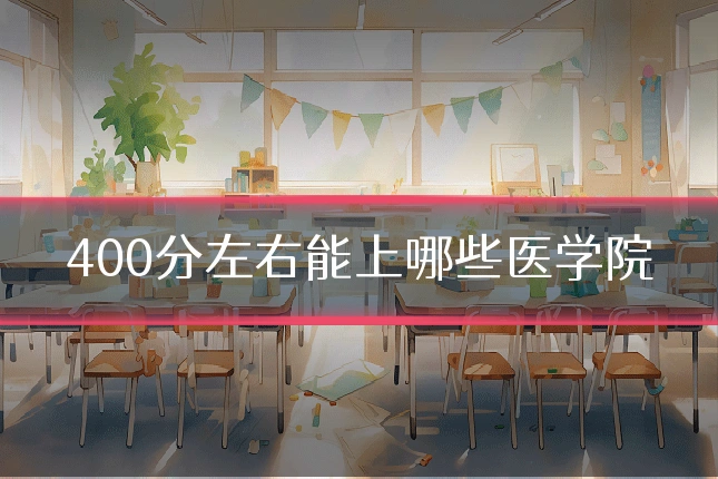 400分左右能上哪些医学院