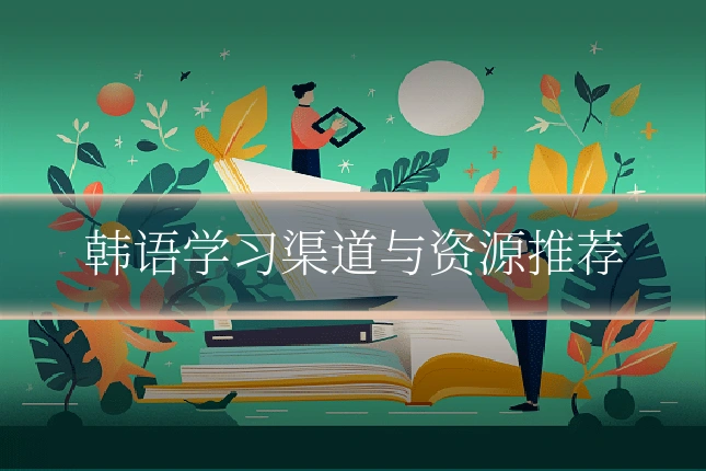 韩语学习渠道与资源推荐