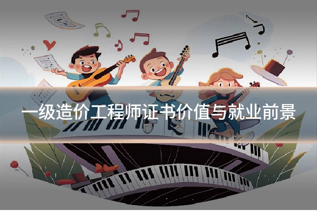 一级造价工程师证书价值与就业前景
