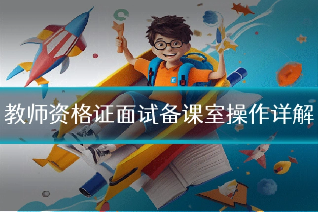 教师资格证面试备课室操作详解