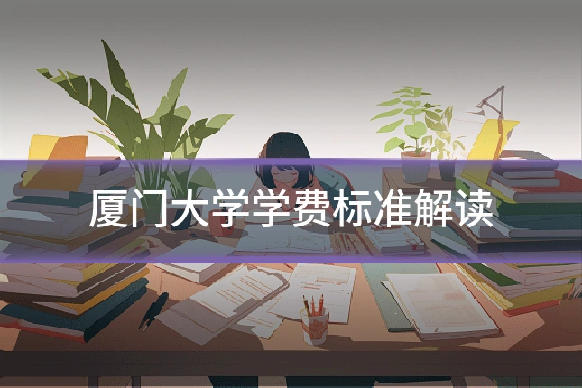 厦门大学学费标准解读