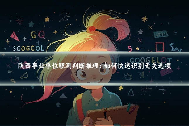 陕西事业单位职测判断推理：如何快速识别无关选项