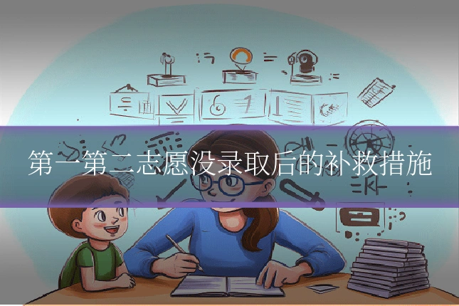 第一第二志愿没录取后的补救措施