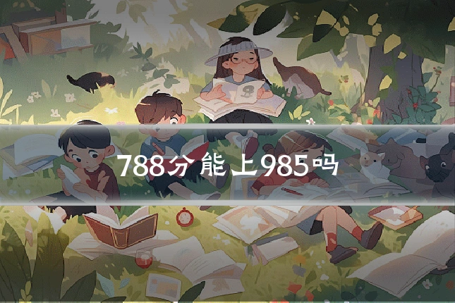 788分能上985吗