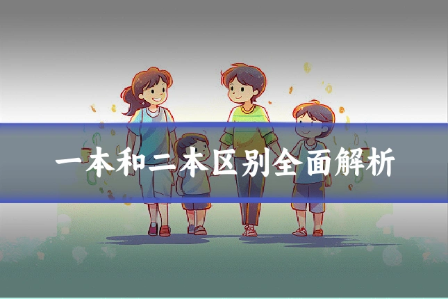 一本和二本区别全面解析