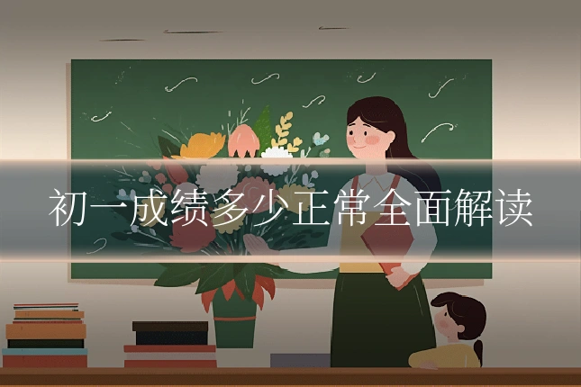 初一成绩多少正常全面解读
