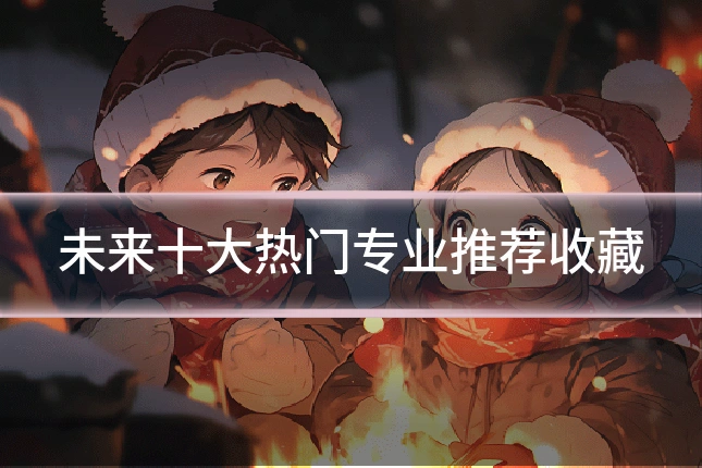 未来十大热门专业推荐收藏