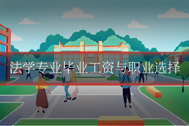法学专业毕业工资与职业选择