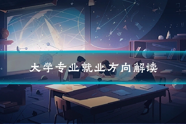大学专业就业方向解读