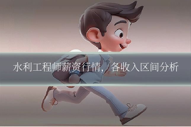 水利工程师薪资行情，各收入区间分析