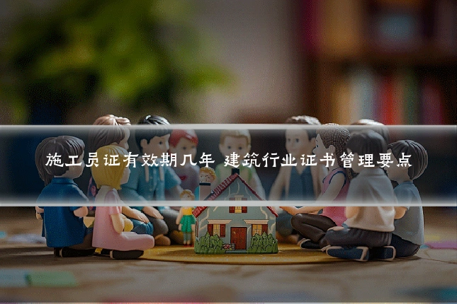 施工员证有效期几年 建筑行业证书管理要点