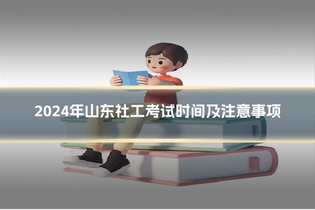 2024年山东社工考试时间及注意事项