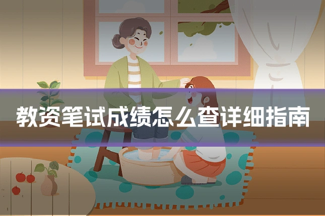 教资笔试成绩怎么查详细指南