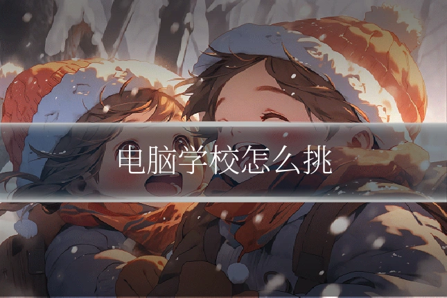 电脑学校怎么挑