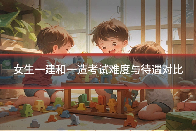 女生一建和一造考试难度与待遇对比