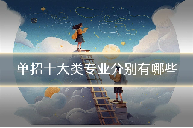 单招十大类专业分别有哪些