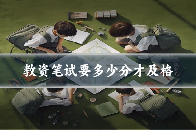教资笔试要多少分才及格