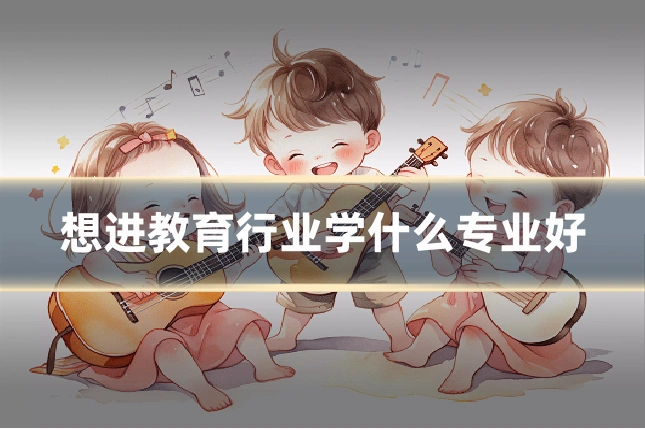 想进教育行业学什么专业好
