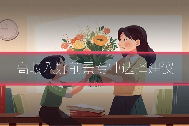 高收入好前景专业选择建议