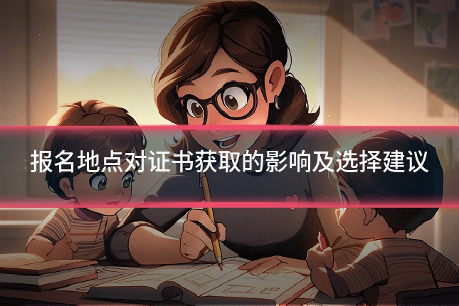 报名地点对证书获取的影响及选择建议