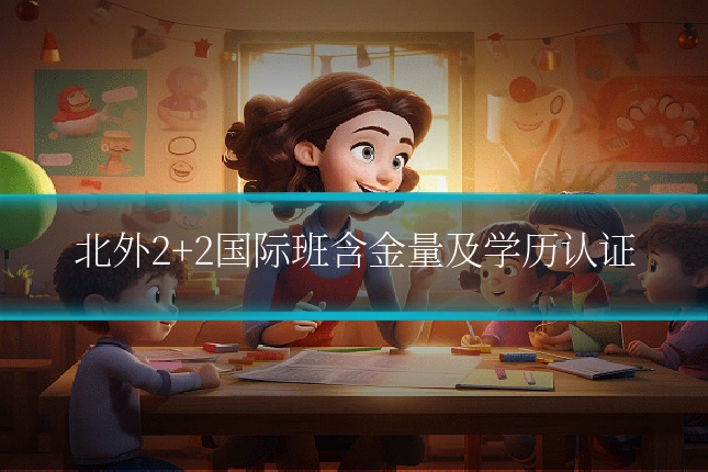 北外2+2国际班含金量及学历认证