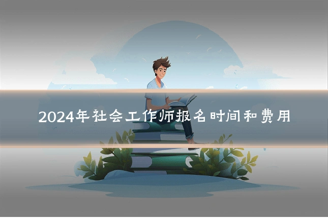 2024年社会工作师报名时间和费用