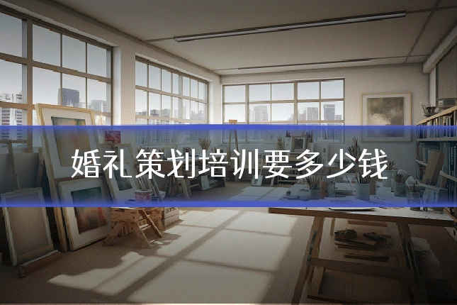 婚礼策划培训要多少钱