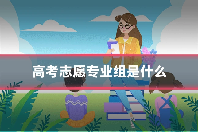 高考志愿专业组是什么