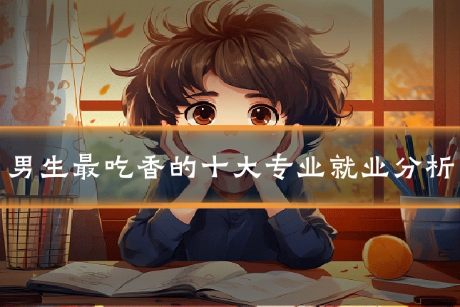 男生最吃香的十大专业就业分析