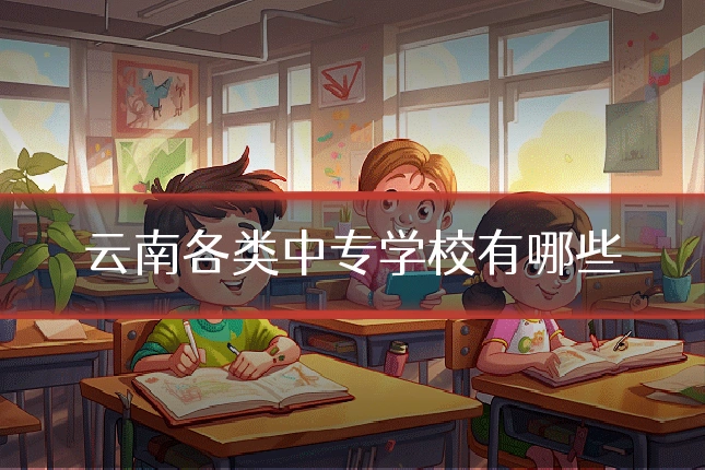 云南各类中专学校有哪些
