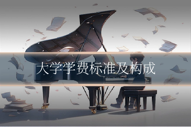 大学学费标准及构成