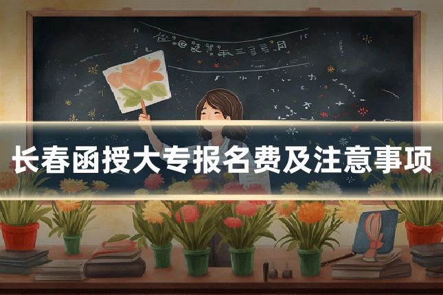 长春函授大专报名费及注意事项