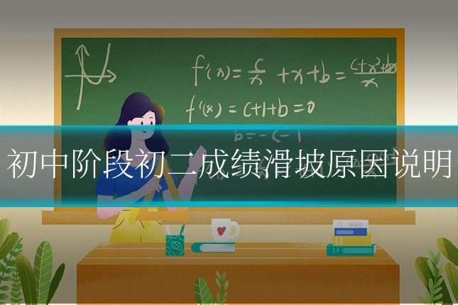 初中阶段初二成绩滑坡原因说明