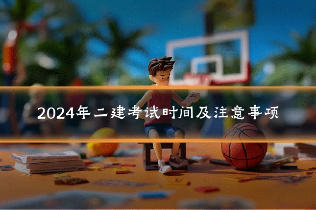 2024年二建考试时间及注意事项