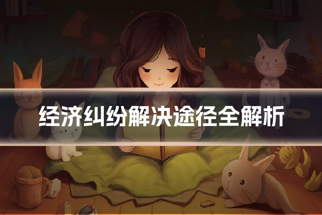 经济纠纷解决途径全解析