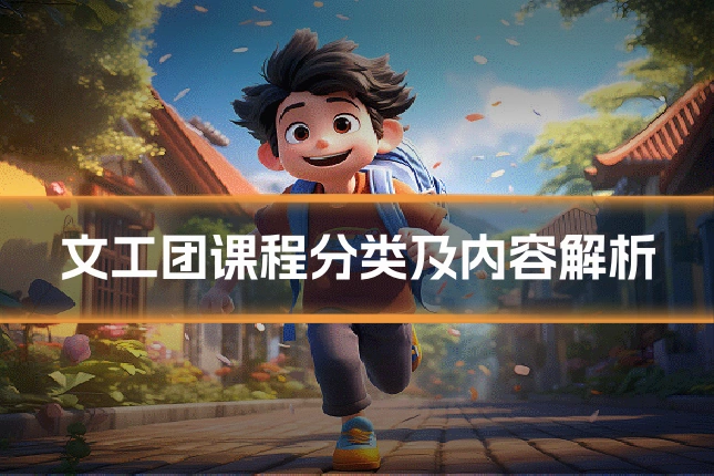 文工团课程分类及内容解析