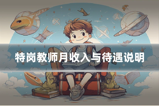 特岗教师月收入与待遇说明