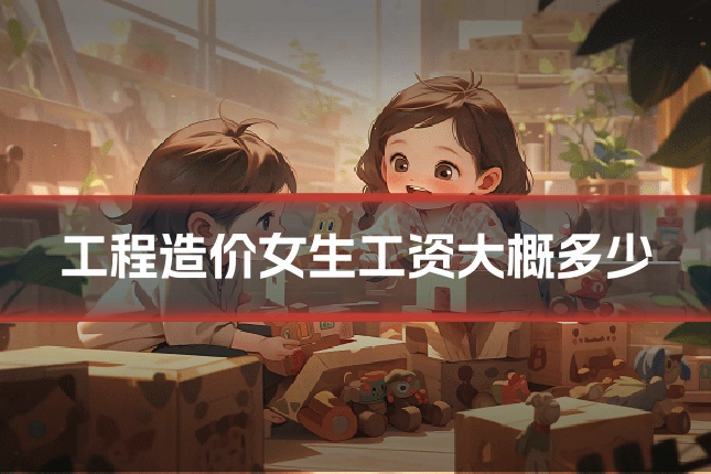 工程造价女生工资大概多少