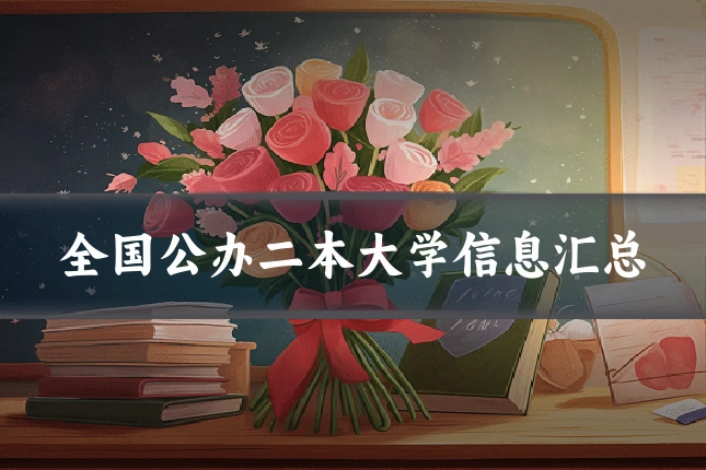 全国公办二本大学信息汇总
