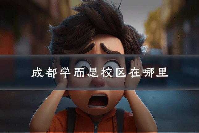 成都学而思校区在哪里