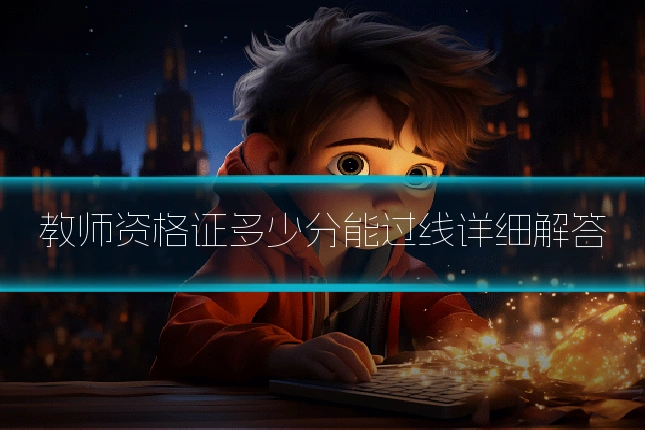 教师资格证多少分能过线详细解答