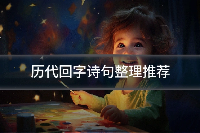 历代回字诗句整理推荐