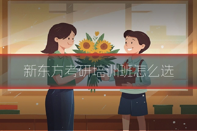 新东方考研培训班怎么选