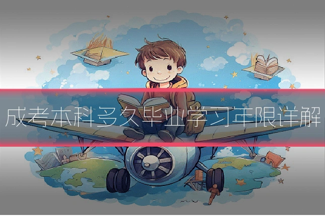 成考本科多久毕业学习年限详解