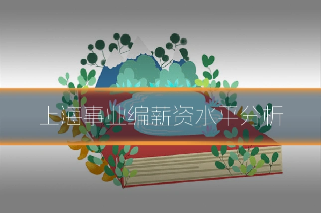 上海事业编薪资水平分析