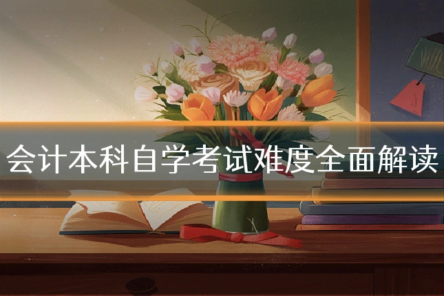 会计本科自学考试难度全面解读