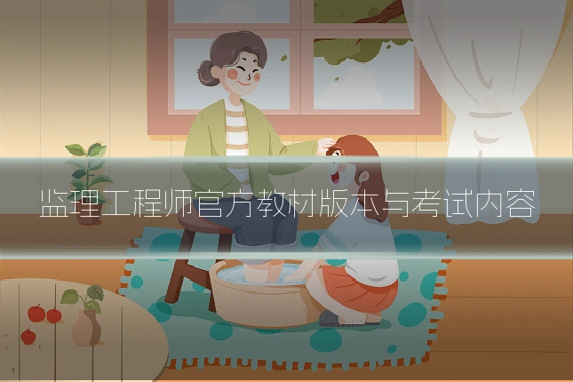 监理工程师官方教材版本与考试内容