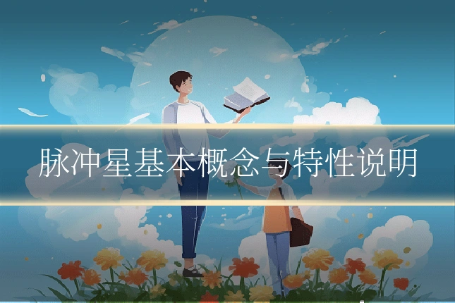 脉冲星基本概念与特性说明