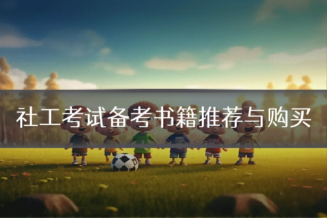 社工考试备考书籍推荐与购买