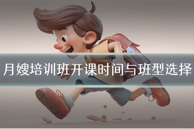 月嫂培训班开课时间与班型选择
